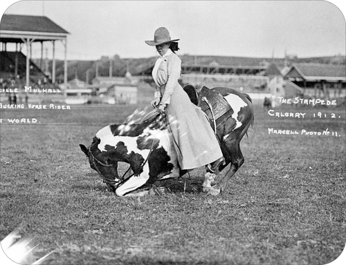 Fancy Cowgirl Mouse Pad Western Theme Old West