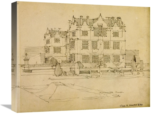 Global Gallery GCS-268267-22-142 22 in. Somerset, Montacute House&