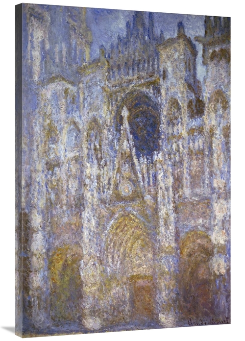 Global Gallery GCS-278699-40-142 40 in. Rouen Cathedral - The Portal&#
