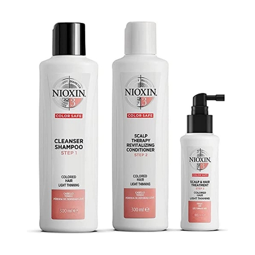 Hair Dressing Set Nioxin System 3 Shampoo Conditioner Treatment (3