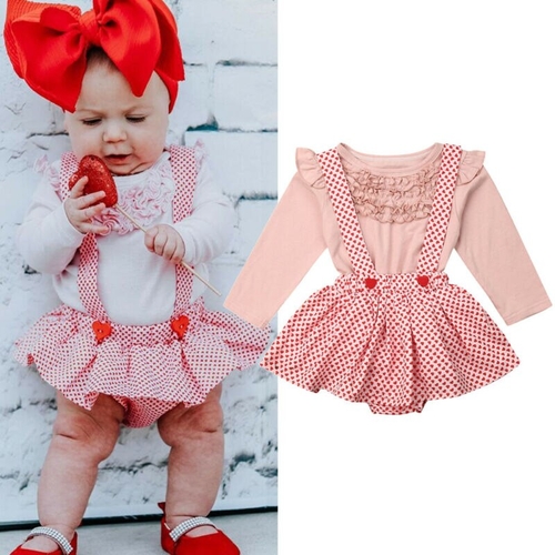 Pudcoco Autumn Newborn Kids Baby Girl Clothes Long