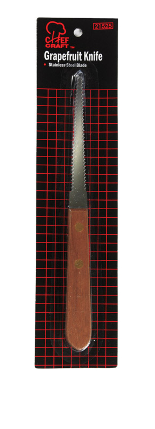 Chef Craft 6165930 3.5 in. Stainless Steel Grapefruit Knife - pack of 