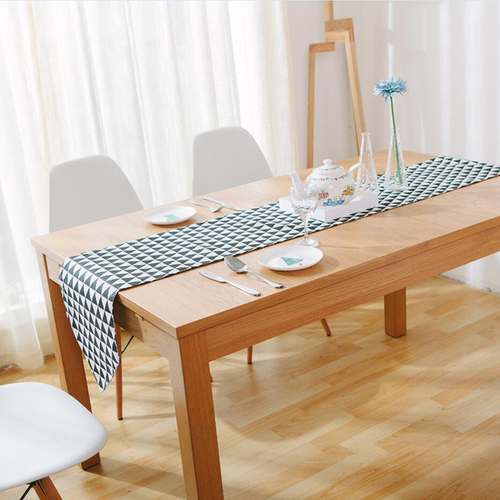 European Style Print Cotton Linen Table