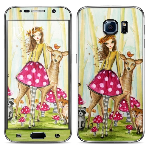 DecalGirl SGS6-FORESTFRIENDS Samsung Galaxy S6 Skin - Forest Friends