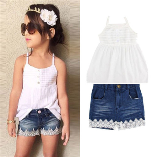 Pudcoco Spring Summer Cute Trendy Kids Baby Girls