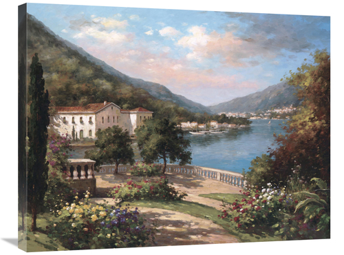 Global Gallery GCS-120638-2432-142 24 x 32 in. Coastal Gardens I Art P