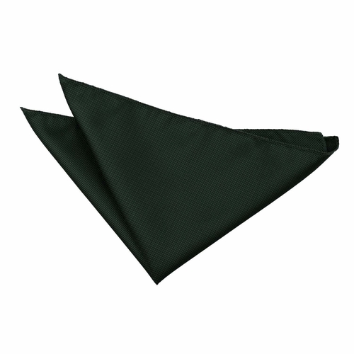Solid Check Handkerchief - Dark Green