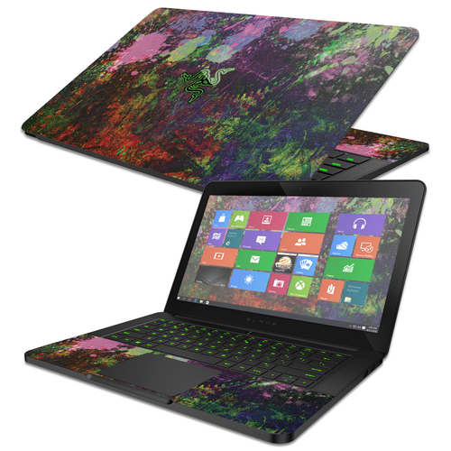 MightySkins RABL14-Paint Drip Skin for 14 in. 2014-2017 Razer Blade&#4