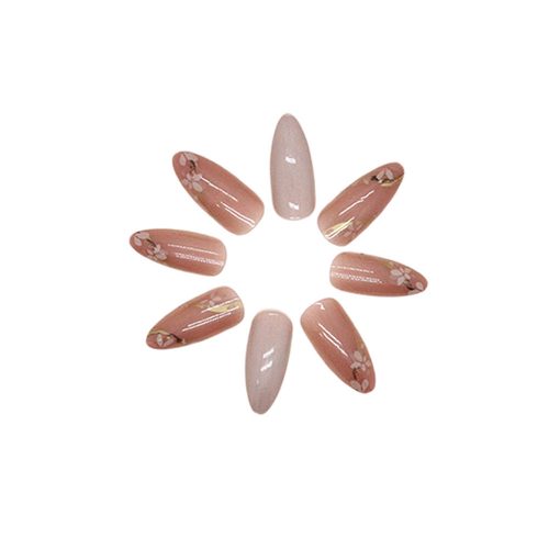 Main Press On Nails Kit with Glue and gel stickers Reusable Tips image