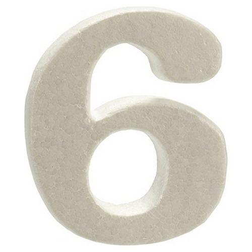 Number 6 polystyrene