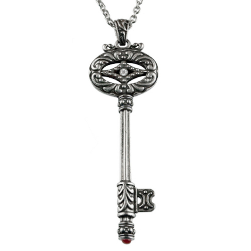 Unlocked - Large Key Necklace