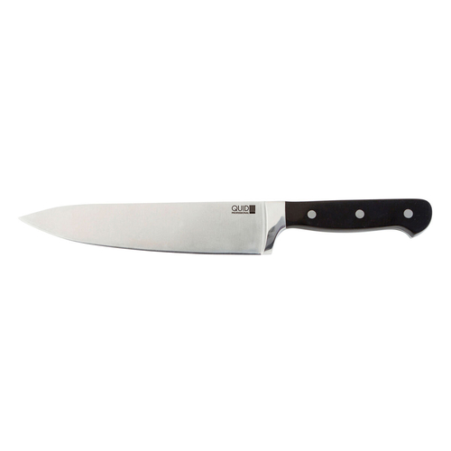 Chef's knife Quid Professional Inox Chef Black Black Metal 20 cm (Pack