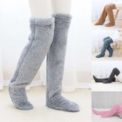 Fluffy Fleece Warm Long Socks