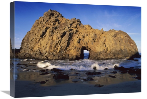 Global Gallery GCS-396237-1824-142 18 x 24 in. Sea Arch at Pfeiffer Be