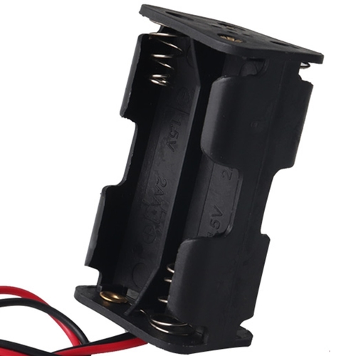 HSP 02070 Battery Compartment Holder Black AA Box