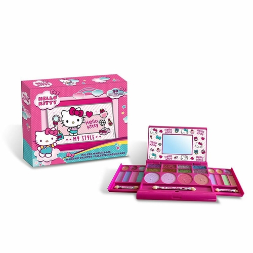 Children's Make-up Set Hello Kitty Hello Kitty Paleta Maquillaje (30