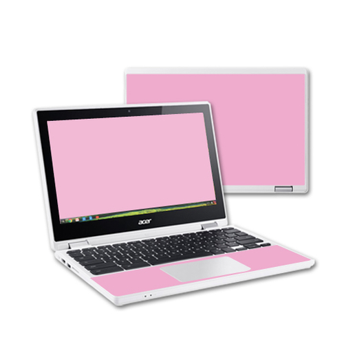 MightySkins ACCR11-Solid Pink Skin for Acer Chromebook R11, Solid 