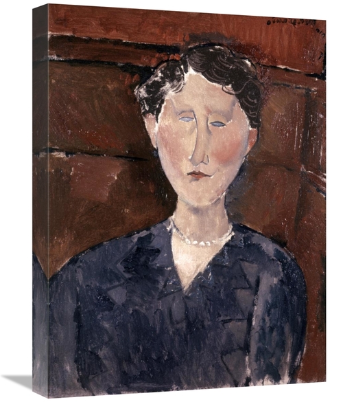 Global Gallery GCS-278586-22-142 22 in. Head of Woman Art Print - Amed