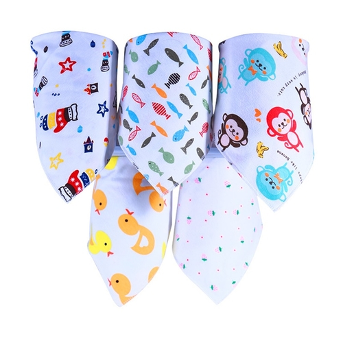 Baby Bibs Burp Cloth Cotton Baby Feeding Apron