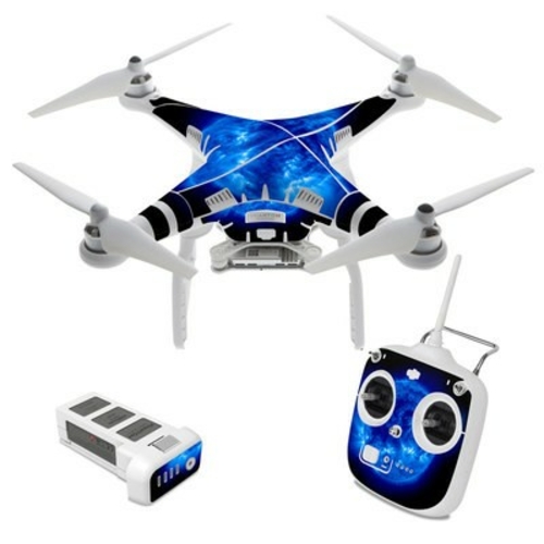 DecalGirl DJIP3S-BGIANT DJI Phantom 3 Standard Skin - Blue Giant