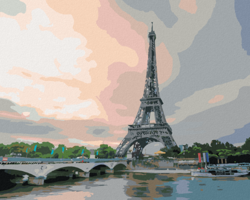 Paint by Numbers - EIFFEL TOWER (TED DAVIS)