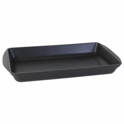 Serving Platter Black Cast Iron (50 x 30 x 6,5 cm)