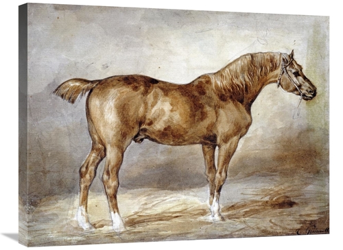Global Gallery GCS-266376-30-142 30 in. Cheval a LEcurie Art Print - T