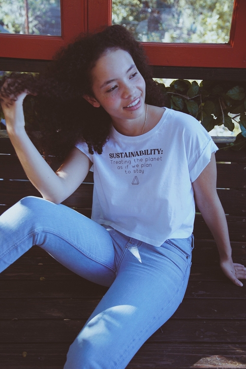 Sustainability Crop Top