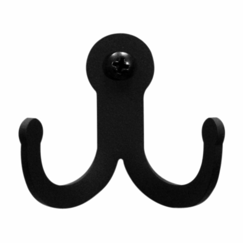 Wrought Iron Plain Double Wall Hook