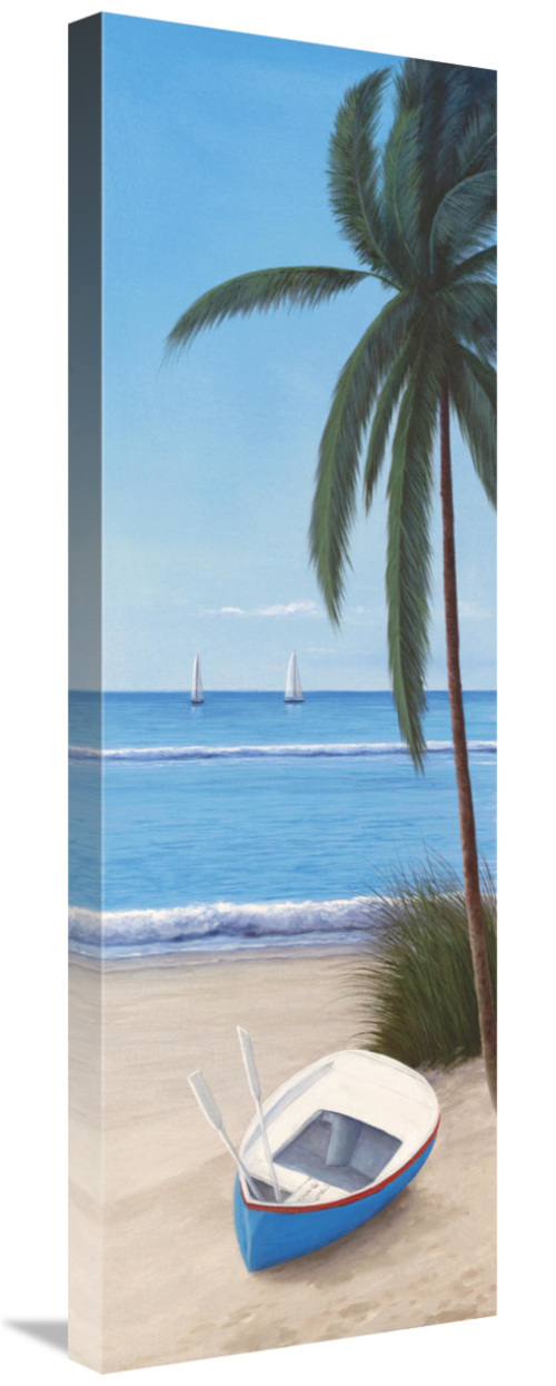 Global Gallery GCS-127681-1236-142 12 x 36 in. Escape to Paradise II A