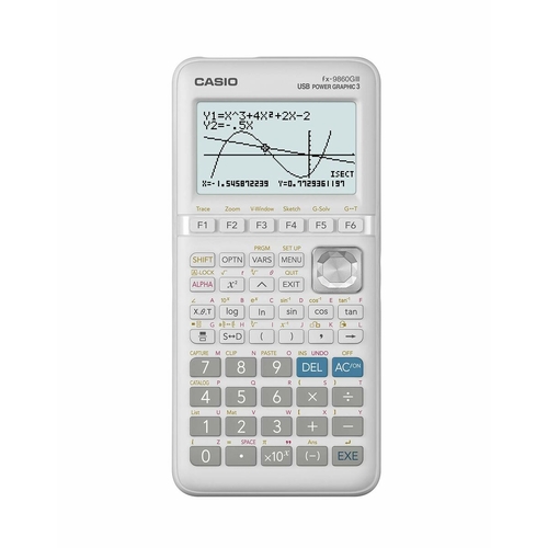 Scientific Calculator Casio FX-9860GIII-W-ET White 18,4 x 9,15 x 2,12