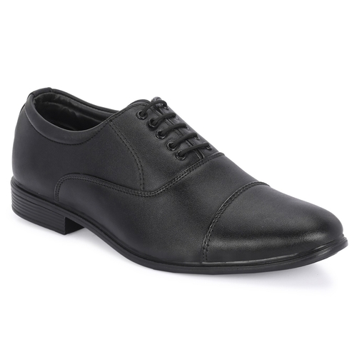 Lace Up Leather Formal shoes For Men  (Size-10) (Color-BLACK)