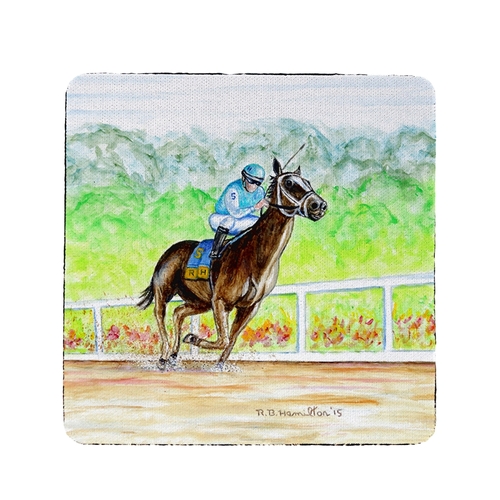 Betsy Drake CT341 Home Stretch Coaster - Set of 4