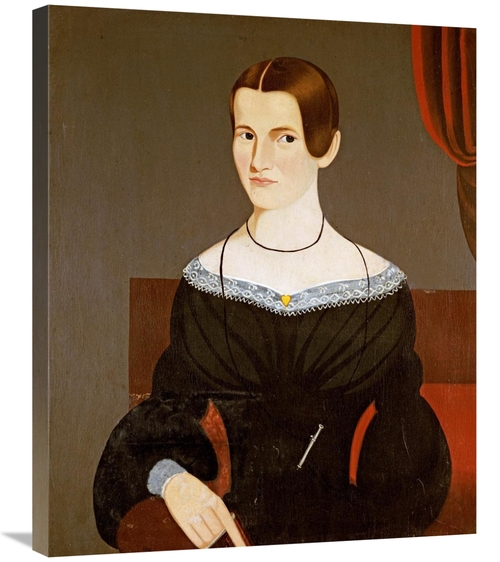 Global Gallery GCS-268059-30-142 30 in. Portrait of a Young Woman,