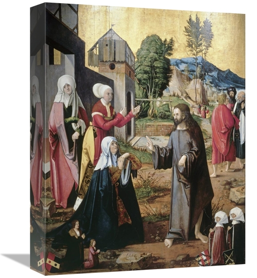 Global Gallery GCS-278436-16-142 16 in. Christ Leaving the Holy Women 