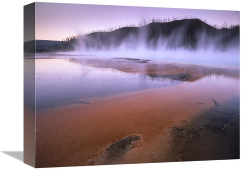 Global Gallery GCS-396955-1216-142 12 x 16 in. Steaming Hot Springs at