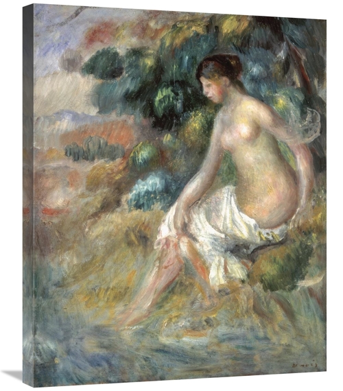 Global Gallery GCS-279658-30-142 30 in. Nu Dans La Verdure Art Print -