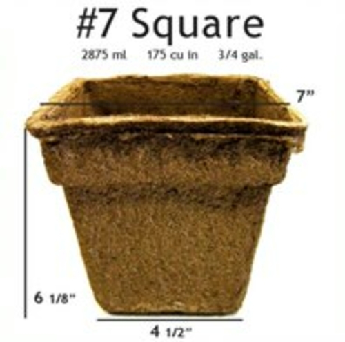 CowPots #7 Square Pot - 12 pots