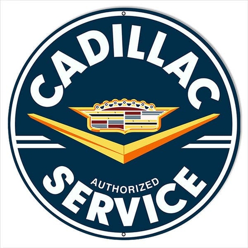 3 Inch Cloth Patch Cadillac Service