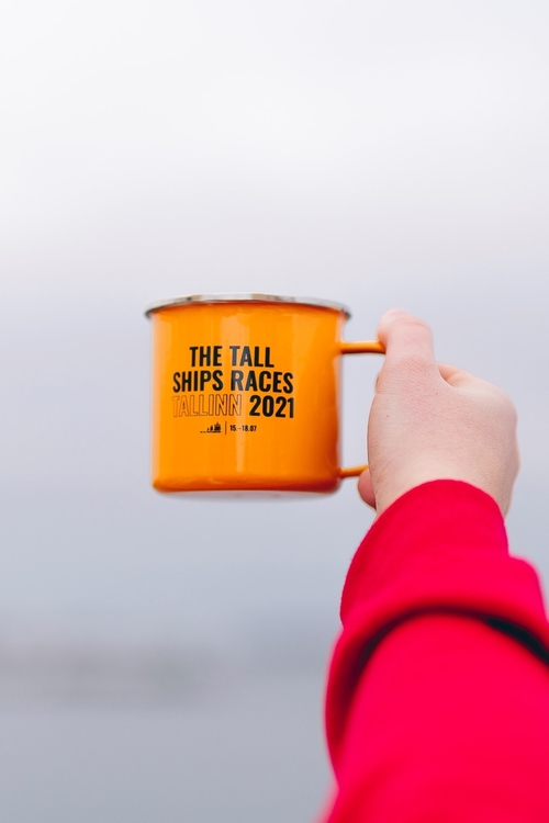 THE TALL SHIPS RACES 2021 yellow mug