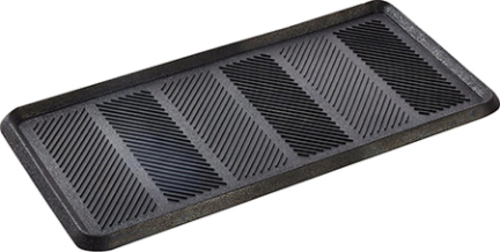 Manakey Group 54102 Boot Tray Rubber, Black - 32 x 16 x 0.75 in.