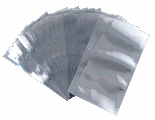 Pack of 200 Static Shielding Bags 12 x 26. Grey Electrostatic Bags