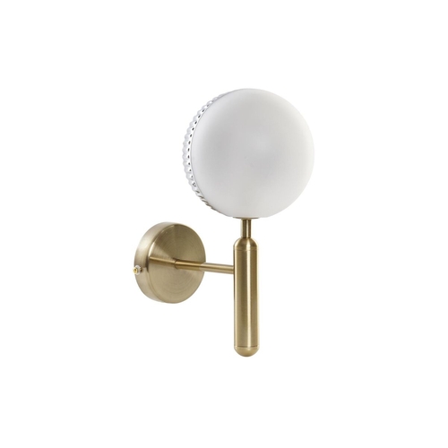 Wall Lamp DKD Home Decor Crystal Golden Metal 220 V 50 W (15 x 15 x 30