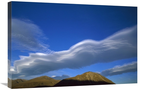 Global Gallery GCS-453488-2030-142 20 x 30 in. Wind Cloud Over the Ben