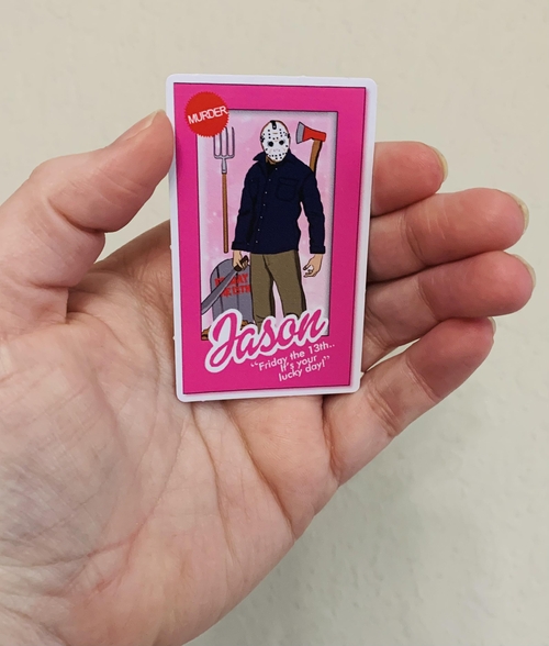 Jason Horror Doll- Horror Dolls Stickers/Magnet