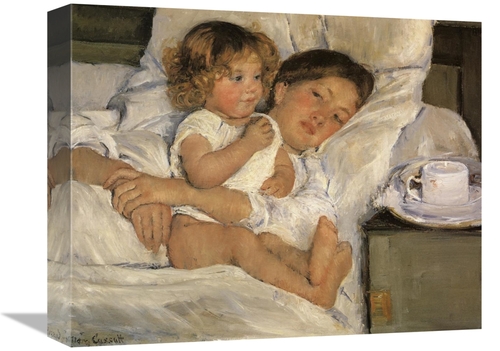 Global Gallery GCS-372642-16-142 16 in. Breakfast in Bed 1897 Art Prin