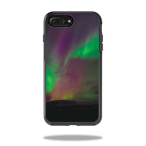 MightySkins OTSIP8PL-aurora borealis Skin for Otterbox Symmetry iPhone