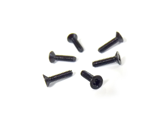 Flat Head Screw, 2 x 8 mm. - 6 Piece