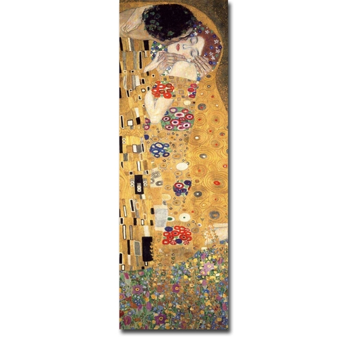 Artistic Home Gallery 1648756TG The Kiss by Gustave Klimt Premium Over