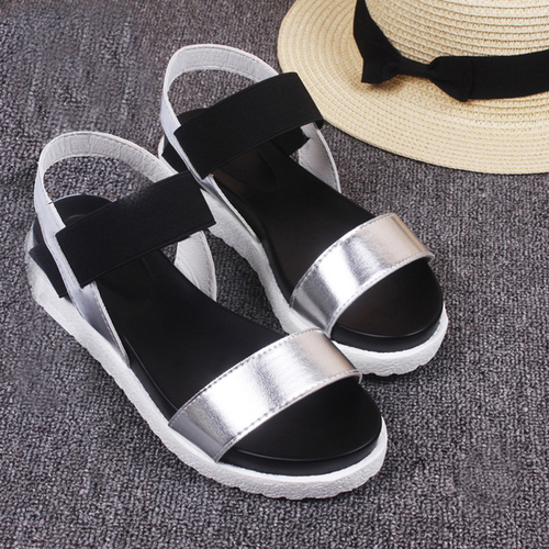 Hot Sale 2018 Women's Summer Sandals Leather Shoes